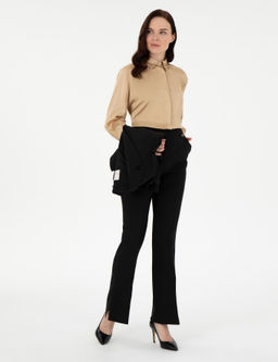 Siyah Flare Fit Kuma_ Pantolon - Pierre cardin фото 3