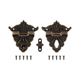 Промысел WF-012 Фурнитура для декоративной отделки петля 5.3х5.7 см 1 х №01 бронза