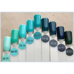 Kodi Гель-лак №01AQ М мятное мороженое, эмаль, 8 мл  фото 2