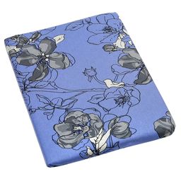 Пододеяльник на пуговицах 2-х спальный Цветы сакуры лавандовый 175х215см, бязь Комфорт 121г/м2, хлопок 100%, упаковка Классическая ПВХ 28х41см, Домашняя мода (Россия)