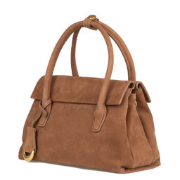 5105 brown, Женская сумка из нубука, Barcelo Biagi