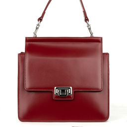 5560 red, Женская кожаная сумка, Barcelo Biagi