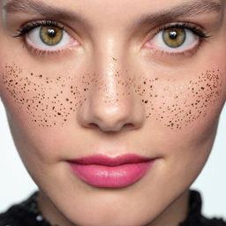 Переводные веснушки из блёсток - Oriflame фото 2