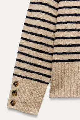 HIGH NECK KNIT SWEATER - Zara фото 6