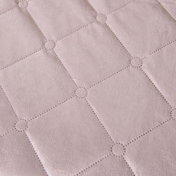 Велюровое покрывало ромб OVF032 240*260 50-70 2 шт - Ситрейд фото 3