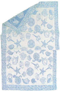 17с125-ШР/у 60*130 полотенце "Море" голубой