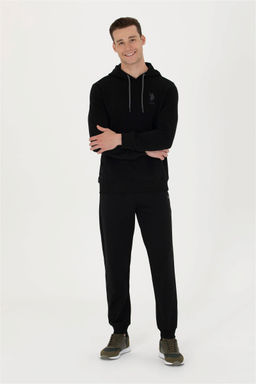 U. S. Polo Assn / Мужской черный базовый свитшот - U.s. polo assn фото 11
