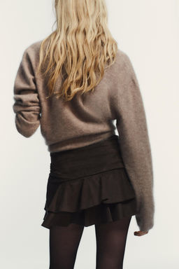 RUFFLE SKORT - Zara фото 6