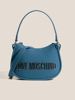 Женская сумка с ручками LOVE MOSCHINO BOLD LOVE Артикул 4560919, зелено-синий
