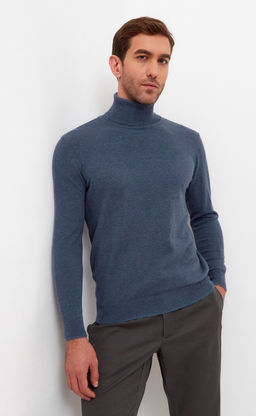 Водолазка F221-15128 d.grey melange - Fine joyce фото 8