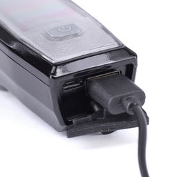 Фонарь передний COMIRON SUNPOWER корпус: ABS, IPX4; свет: T6, 350lm аккум: 2000 mAh USB сигнал 120Дб POWER BANK полная зарядка от солнца /уп 9/80/ - ГалеонТрейд фото 24