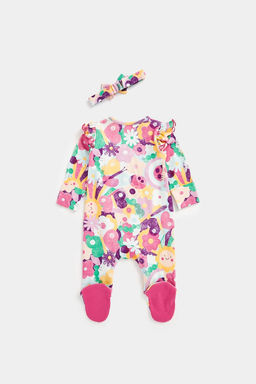 MOTHERCARE / Комбинезон и повязка в комплекте  фото 2