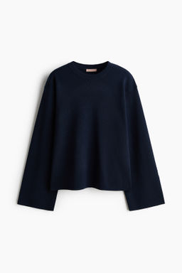 Jersey oversize en punto fino
