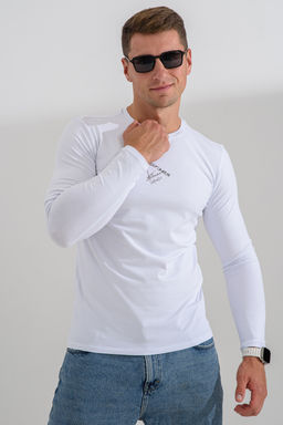 8562 футболка с дл.рукавом унисекс