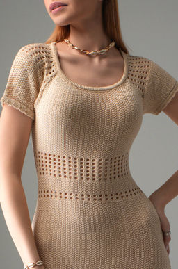 Женское вязаное платье Happyfox