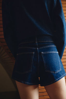 Pantal?n corto en denim - H&m фото 4
