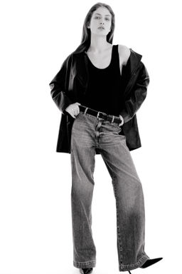 Wide High Waist Jeans - H&m фото 5