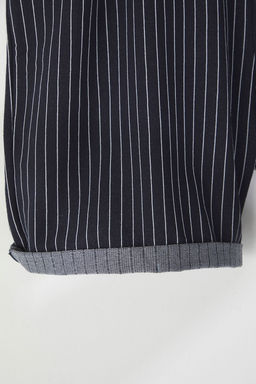 TRENDYOL MAN Buyuk Beden Siyah Regular Rahat Cizgili %100 Pamuk Sort TMNSS23SR00045 - Trendyolmilla фото 3