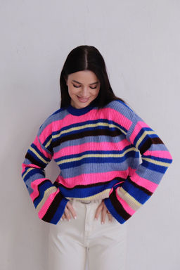 11191 Джемпер в полоску - Martichelli фото 7