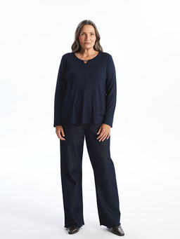 Bisiklet Yaka Kad?n Ti??rt