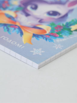 Цена за 10 ш. Блокнот А6, 40 л. мягкая обложка, на гребне Дарю сказку