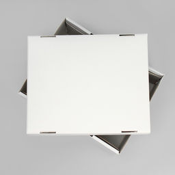 Складная коробка Серая, 31.2 х 25.6 х 16.1 см - Дарите счастье фото 2