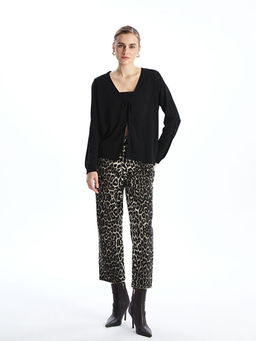 V Yaka Kad?n Triko H?rka