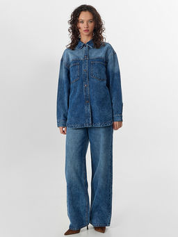 Жакет женский джинсовый - Mark formelle фото 3