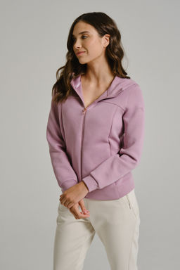 Толстовка на молнии Розовый TRN Knit Track Top