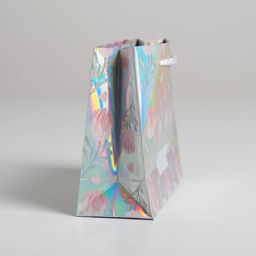 Пакет подарочный голографический Happy, 15 12 5,5 см - Дарите счастье фото 2