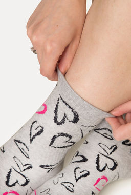 Женские носки из натурального хлопка Happy Fox  фото 5