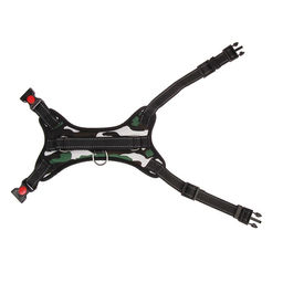 Шлейка К7 мягкая светоотражающая, размер XL, ОГ 74-92 см, вес 28-47,5 кг, хаки - Пижон фото 3