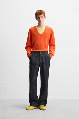 COLOUR BLOCK WOOL SWEATER X HARRY LAMBERT - Zara фото 10