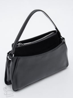 Сумка женская кожаная 2379-1Y black Polina&Eiterou  в Новосибирске