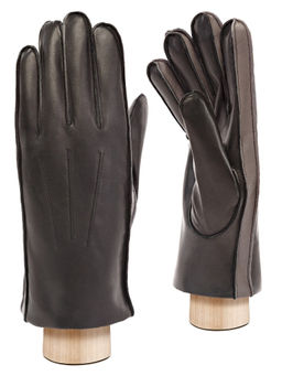 Перчатки мужские ш+каш. OS00109 black/grey