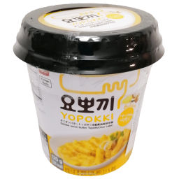 Токпокки в сливочном соусе с золотистым луком стакан Yopokki, Корея, 120 г Акция