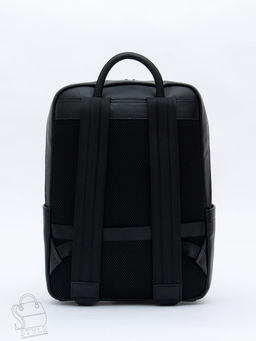 Рюкзак мужской кожаный  131419-161H black Heanbag