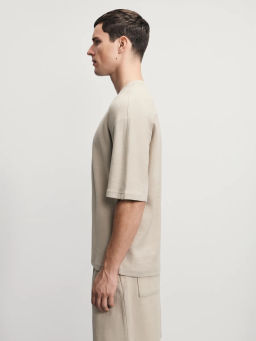 Футболка relax fit из 100% хлопка / Zarina  фото 4