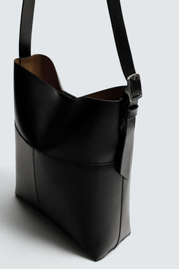 TOPSTITCHED TOTE BAG - Zara фото 6