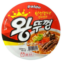 Лапша быстрого приготовления Вантуккон с говядиной (чашка), Корея, 110 г Акция