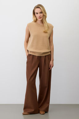 ЕВ 30263/ш/бежевый жилет жен