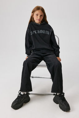 ACOOLA / Джемпер детский для девочек Nola черный фото 7