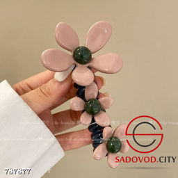 Резинки для волос с цветами 1 шт