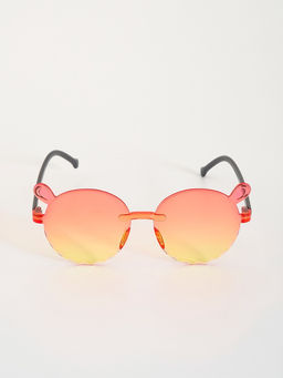 Цена за 2 шт. Карнавальные очки «Круглые» градиент, цвета МИКС