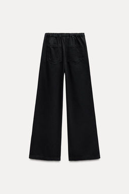 Z1975 HIGH-WAIST WIDE-LEG JOGGER JEANS - Zara фото 11