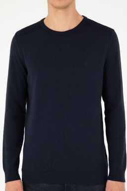 Мужской темно-синий базовый свитер Неожиданная скидка в корзине - U.s. polo assn фото 13