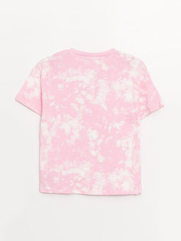 Bisiklet Yaka Bask?l? K?sa Kollu K?z ?ocuk Pijama Tak?m? - Waikiki фото 3