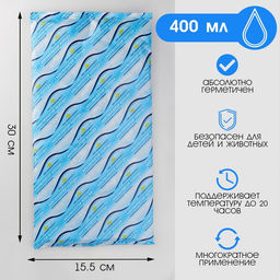 Аккумулятор холода - гелевый хладоэлемент для термосумки Мастер К., до 20 ч, 400 мл