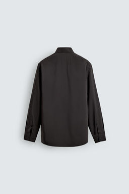 LIMITED EDITION FLOWING WOOL BLEND SHIRT - Zara фото 8
