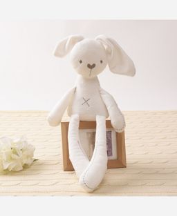 Мягкая игрушка Кролик Цвет Белый 9046476